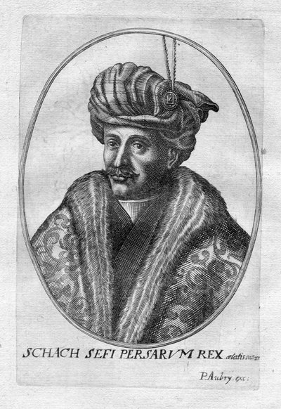 Engraved Portrait by Pierre Aubry